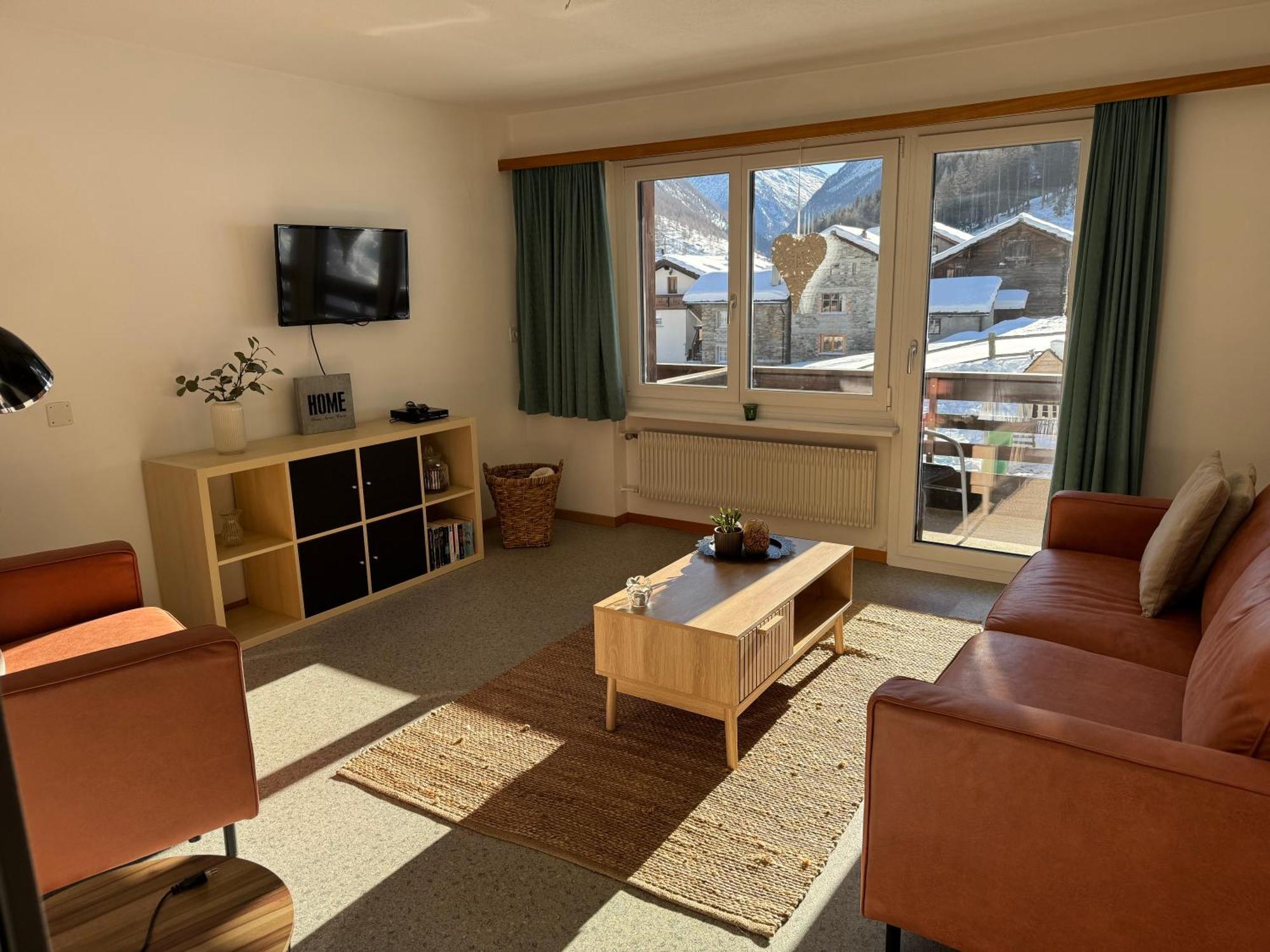 Apartments Carmena Saas-Grund Buitenkant foto
